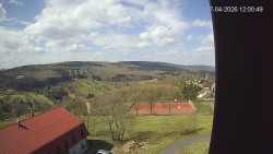 Panorama západ