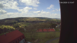 Panorama západ
