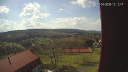 Panorama západ