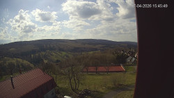 Panorama západ