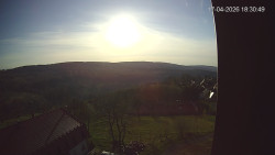 Panorama západ