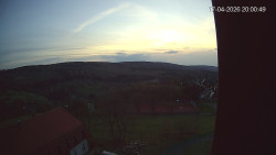 Panorama západ