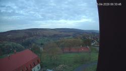 Panorama západ