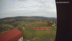 Panorama západ