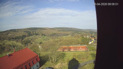 Panorama západ