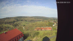 Panorama západ