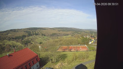 Panorama západ