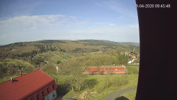 Panorama západ