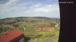 Panorama západ