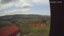 Panorama západ