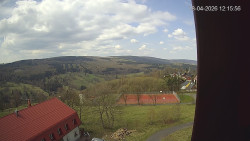 Panorama západ