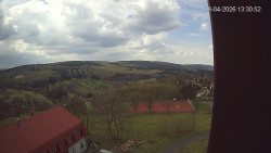 Panorama západ