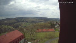 Panorama západ