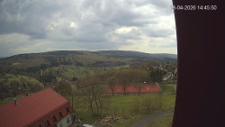 Panorama západ