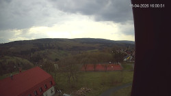 Panorama západ