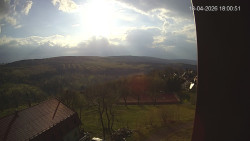 Panorama západ
