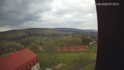 Panorama západ
