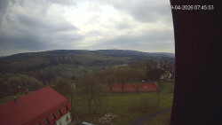 Panorama západ