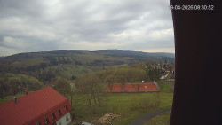 Panorama západ