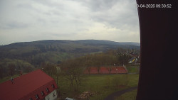 Panorama západ
