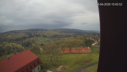 Panorama západ