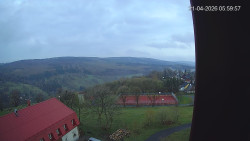 Panorama západ