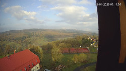 Panorama západ