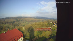 Panorama západ