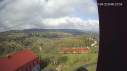Panorama západ