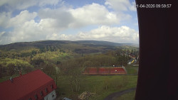 Panorama západ