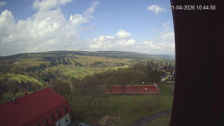 Panorama západ