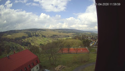 Panorama západ