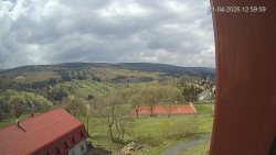 Panorama západ