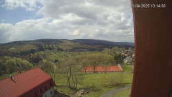 Panorama západ