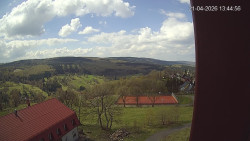 Panorama západ