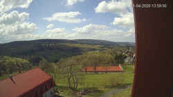 Panorama západ