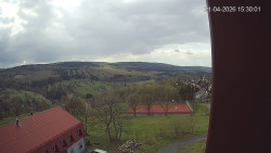 Panorama západ
