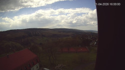 Panorama západ