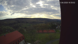Panorama západ