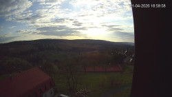 Panorama západ