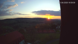 Panorama západ
