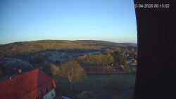 Panorama západ