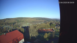 Panorama západ