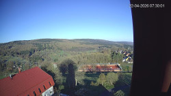 Panorama západ