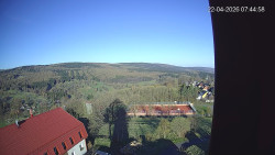 Panorama západ