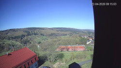 Panorama západ