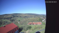 Panorama západ
