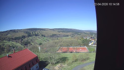 Panorama západ