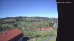 Panorama západ