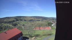 Panorama západ